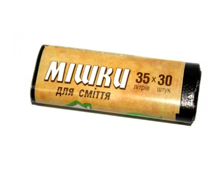 DoDomy Мішки д/сміття міцні 35л*30шт